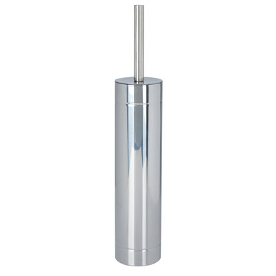 Bath Bliss Slender Toilet Brush With Weighted Base In Chrome