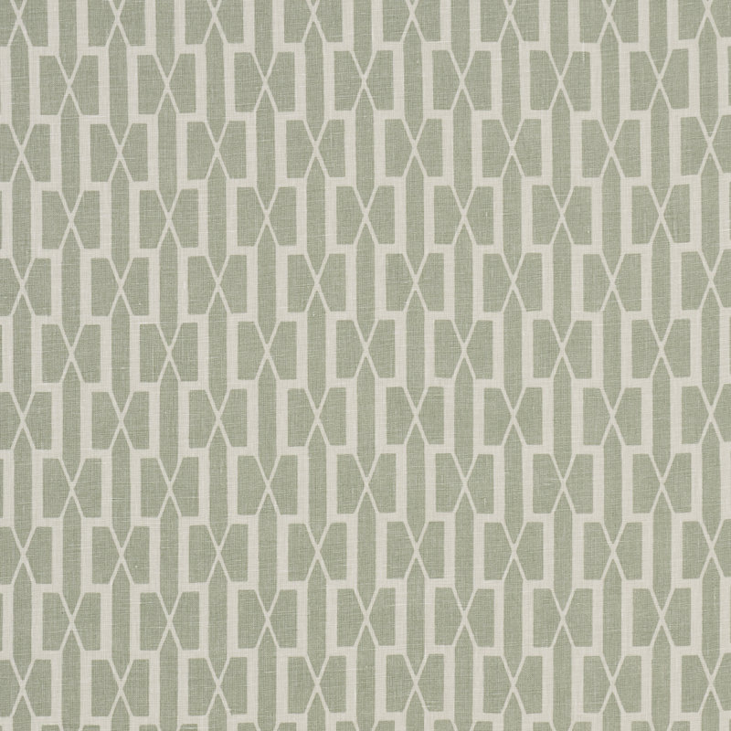 Tissu belvédère Schumacher X Veere Grenney, Gris