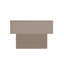 Table basse Ella de 47 po en moka (table incluse seulement)-1395980214