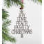 Solid Tree Holiday Shaped Ornament