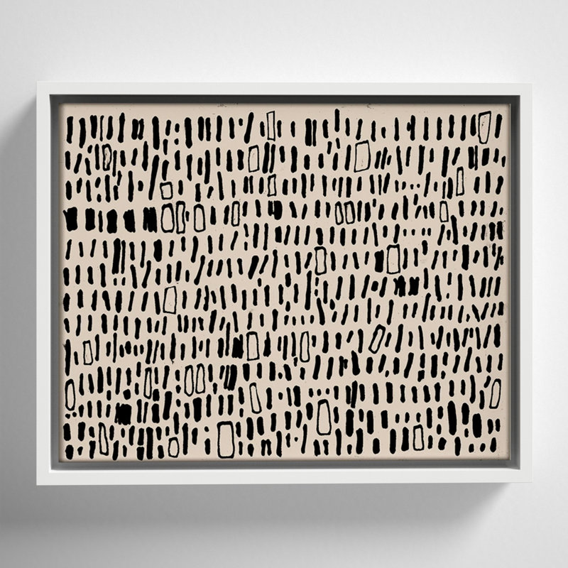 Tribal Code by Filippo Ioco, 12.5" H x 15.5" W x 2" D, White