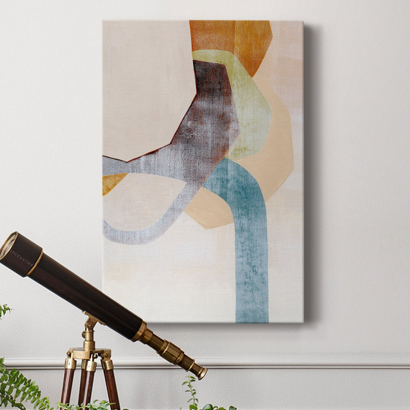 Desert Rockfall I - Impression sur toile tendue, H 18 po x l 12 po x P 1 po