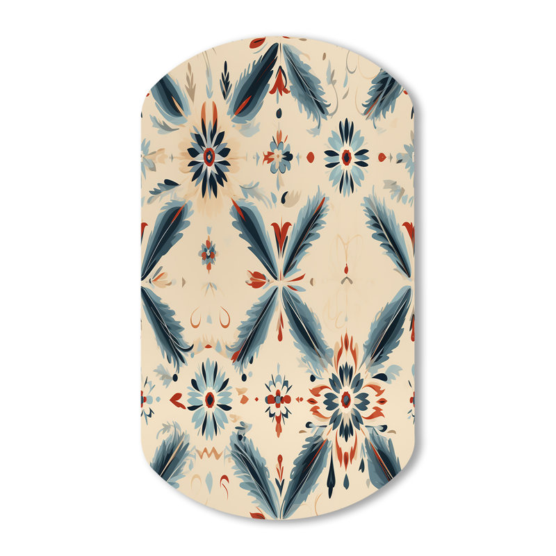 Thorin - Art floral en métal de forme irrégulière, H 43 po x l 23 po