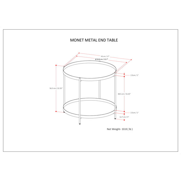 Dimensions du produit