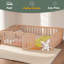 Structure de lit de jour en bois avec clôture-1940483294-1940483289