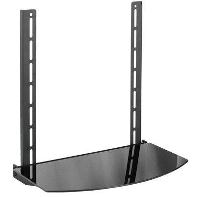 Under / Above TV Glass VESA Shelf
