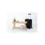 Banc de rangement en bois massif