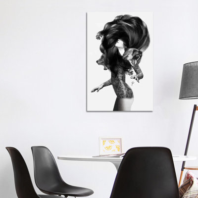 Bear #3 by Jenny Rome - Print on Canvas