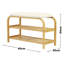 3 Pair Shoe Rack