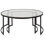 Corrine Glass Nesting Coffee Table
