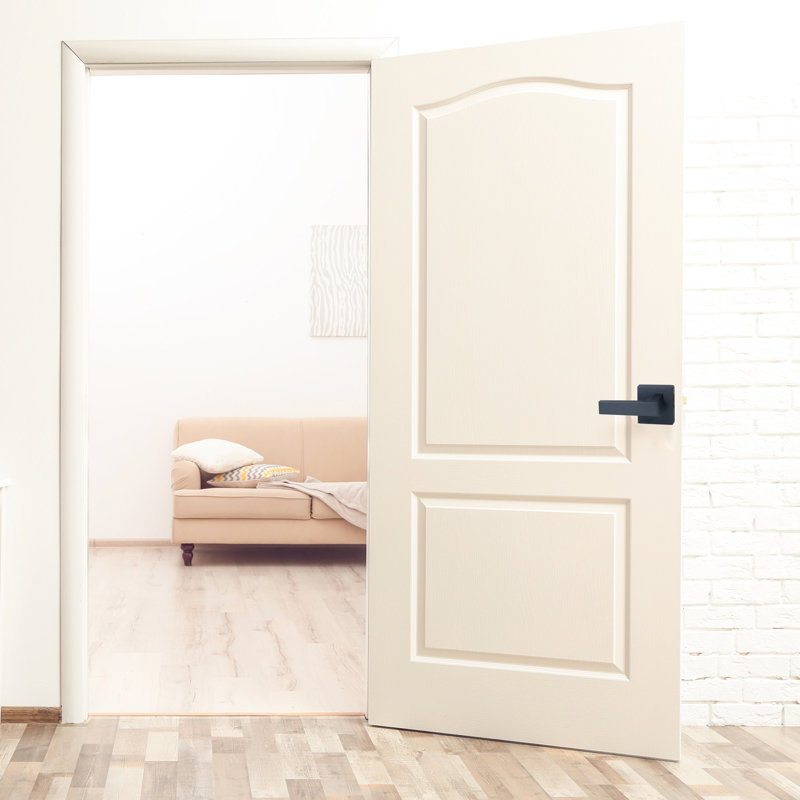 Karsen Door Lever with Karsen Rosette