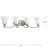 Jilliann 4 - Light Dimmable Vanity Light