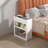 Kedara End Table and Built-In Outlets