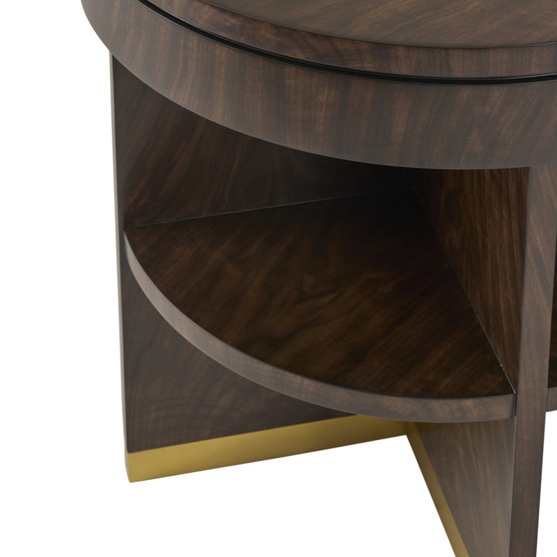 Rayne End Table, Walnut
