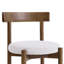 Homestead Set of Two Walnut Effect Solid Wood Dining Chairs-1200998290
