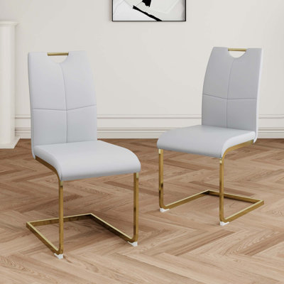 Chaise rembourrée en polyuréthane (ensemble de 2)