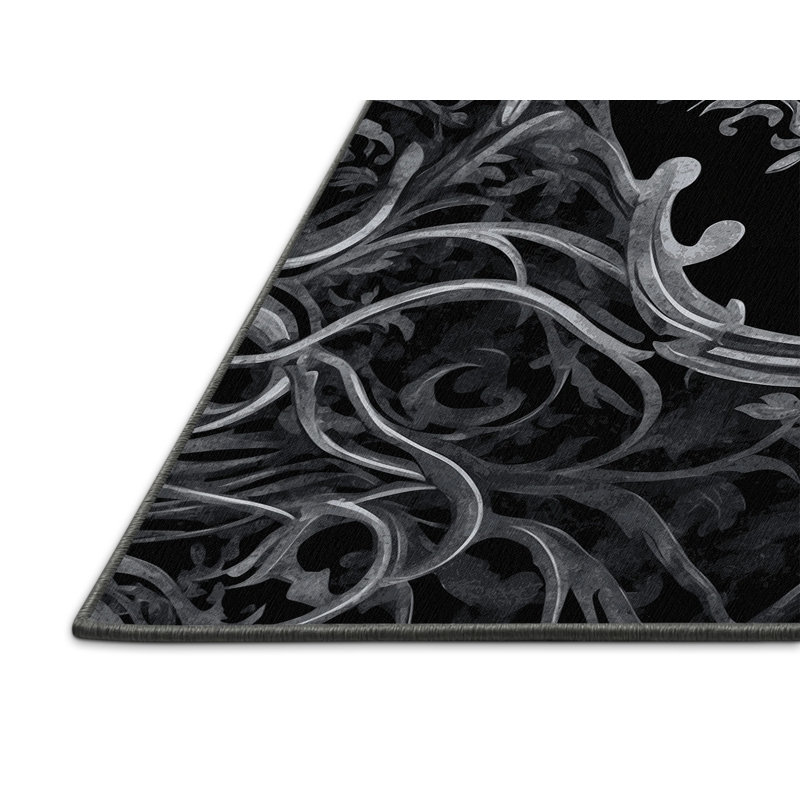 Tapis Dusky Petals, Carré 3 pi