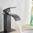 Single-Hole Single-handle Bathroom Faucet with Drain Assembly-70765958