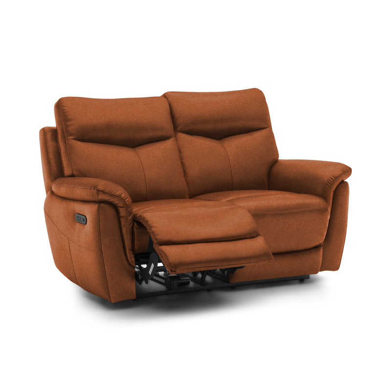 Holland 2 Seater Manual Recliner, Burnt Orange
