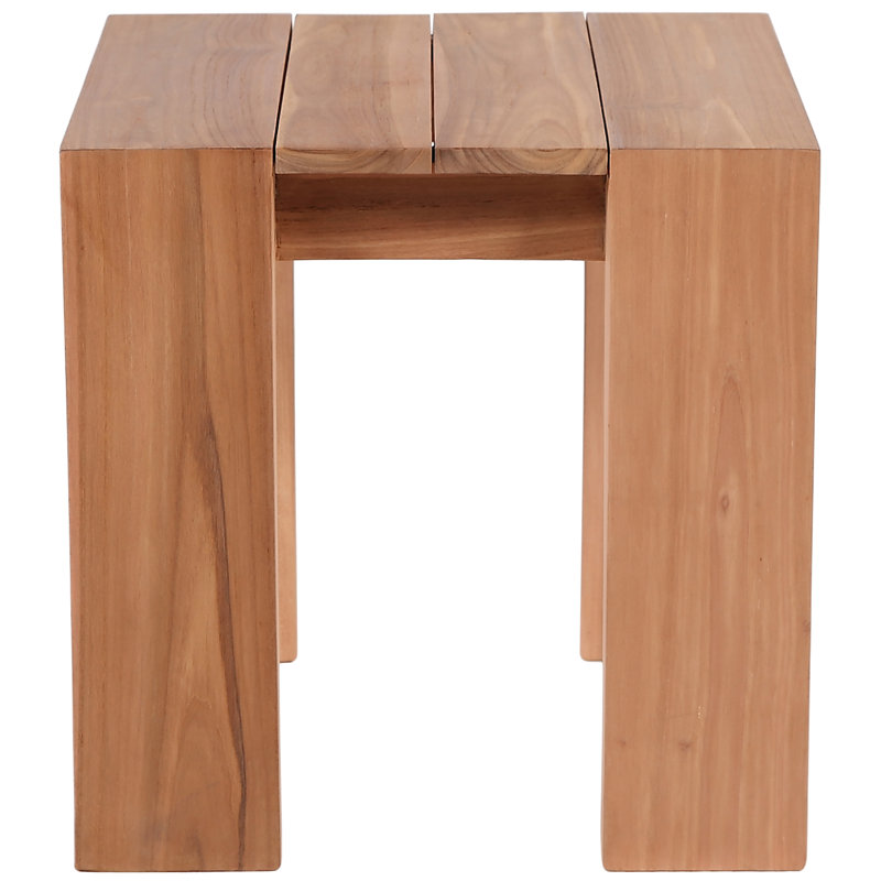 Rectangular Teak Outdoor Side Table
