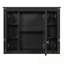 Armoire murale avec miroir et tablettes-386620617
