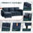 79'' Upholstered Sofa With Ottoman-463322414