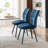 Leahana Chenille Upholstered Dining Chairs-2068142746