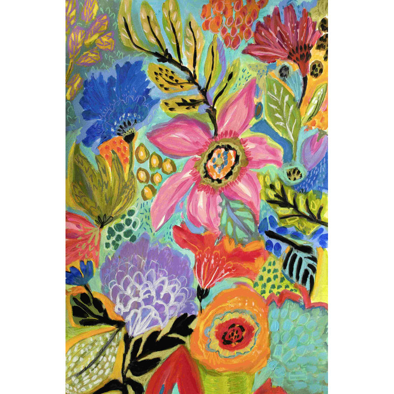Secret Garden Floral II 2855378, H 18 po x l 12 po