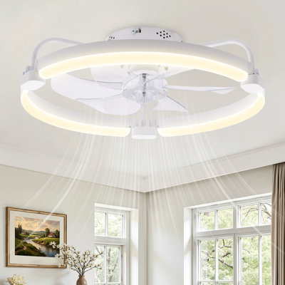 20'' Aluminum Ceiling Fan with LED Light
