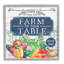 «Farm To Table Crops On Wood» par Mollie B., impression-93873246