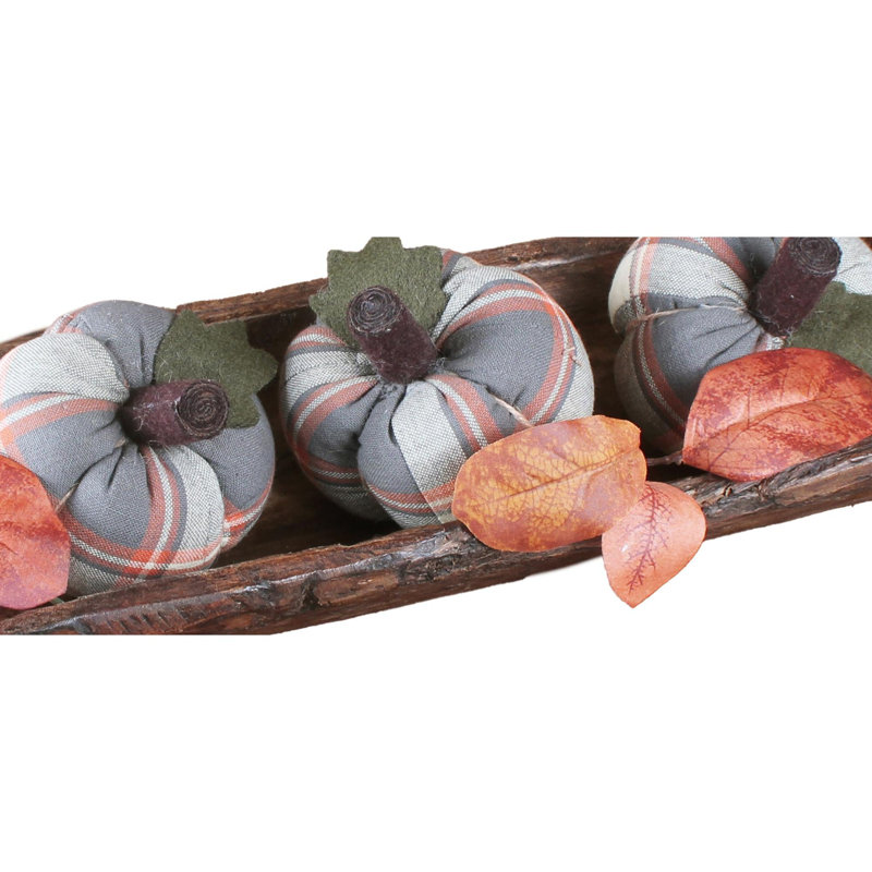 Ensemble de 3 mini citrouilles F Fall Sky