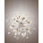 Danuel 24-Light Italian Starburst Chandelier Sparkling Sputnik