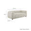 Causeuse en tissu Liana-101323742