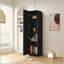 Armoire de rangement murale empilable, P 15,75 po x l 15,75 po x H 70,87 po