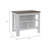 Rockaway 3-Shelf Kitchen Island-21814129-21813903