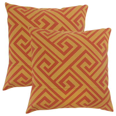 Geometric Throw Pillow