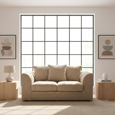 2 Seater Corduroy Sofa