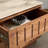 Kaylissa Travertine Nightstand