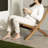 Agave Teak Outdoor Armless Lounge Chair-90634872-90634871