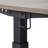 Jeetram Adjustable Metal Base Standing Desk-2139447664