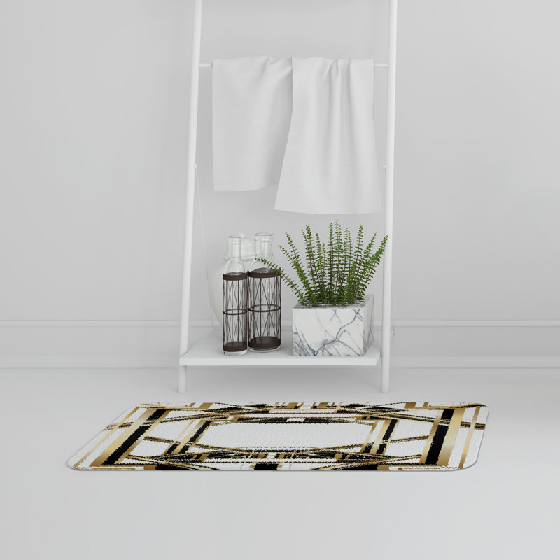 Jetter Memory Foam Non-Slip Bath Rug, Palace of Light