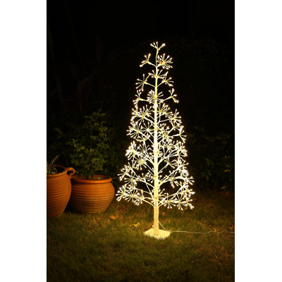 Flower Twinkling Pvc Wirer String Light Tree