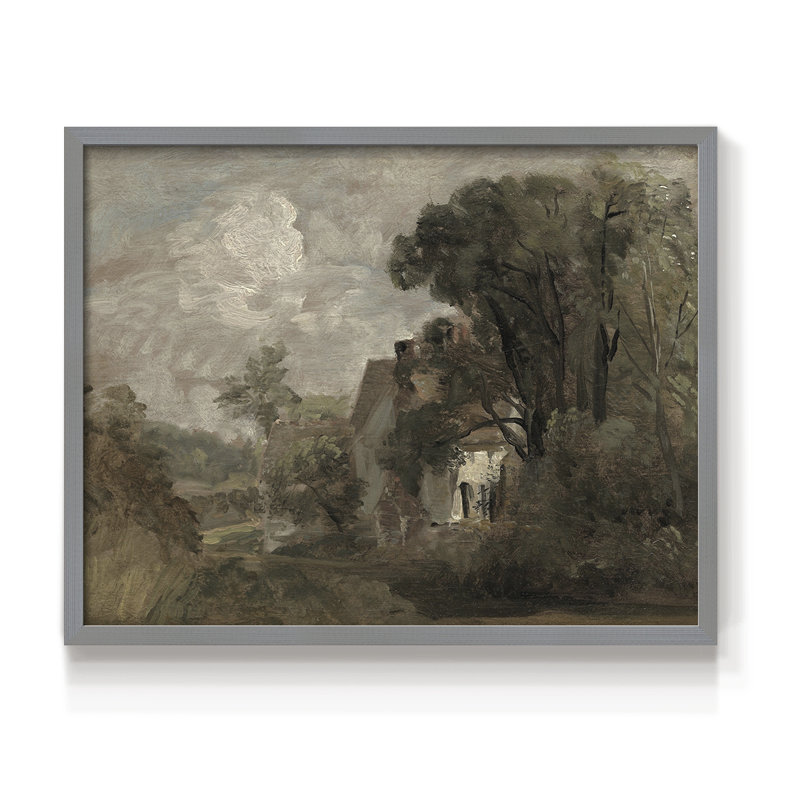 Paysages rétro-DLX III - impression encadrée - réaménageable, H 11 po x l 14 po