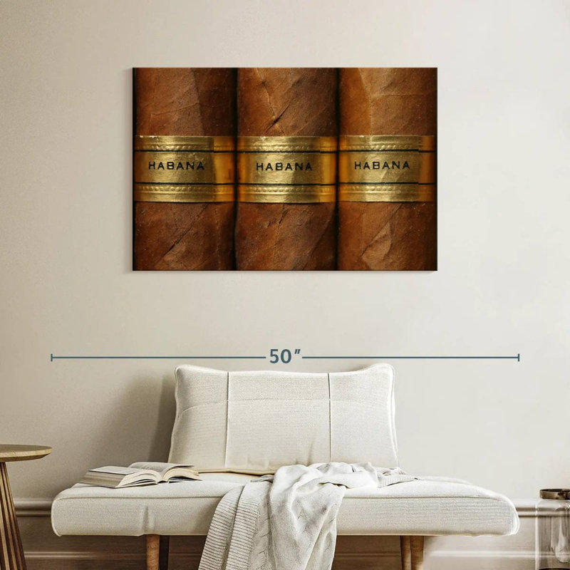 Cigares roulés Senne Havana, H 26 po x l 39 po