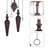 Tahlequah Wall Clock MX210-1193502309