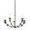 Florian 5 Light Small Chandelier - Gesso White