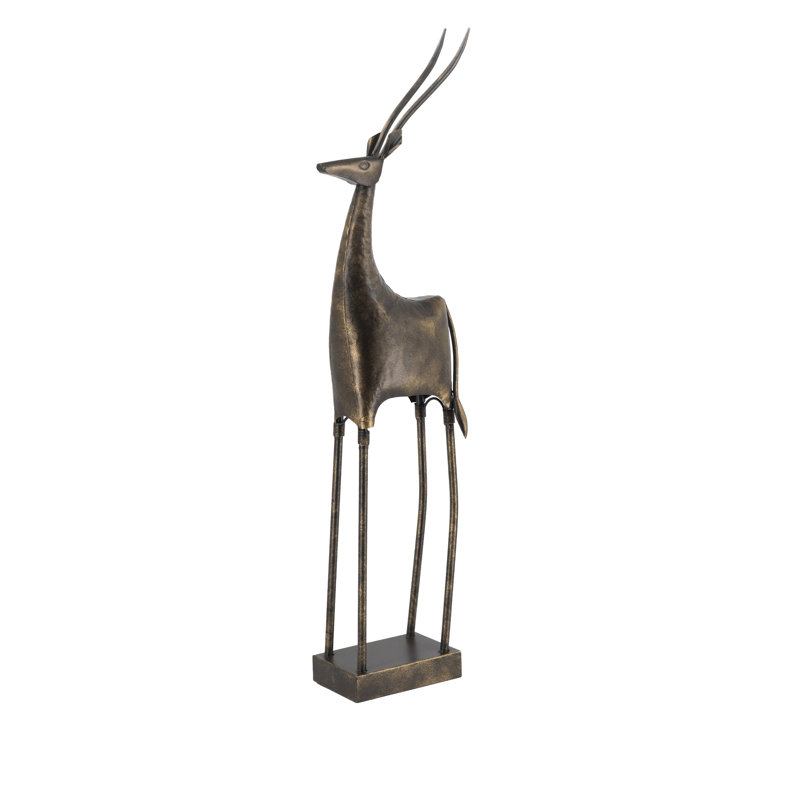 10x4.5x39" Deer Sculpture