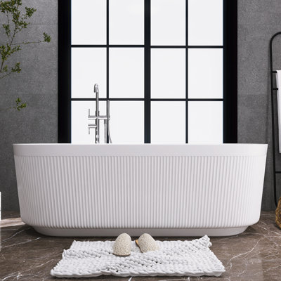 67'' x 31.5'' Freestanding Soaking Acrylic Bathtub -  TCYO, TYBAFBT05-67