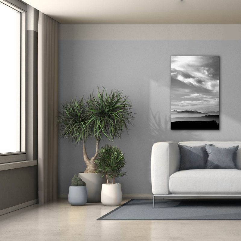 «Black White Sky» par PhotoINC Studio, H 40 po x l 26 po x P 1,5 po