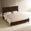 Base de lit en bois massif